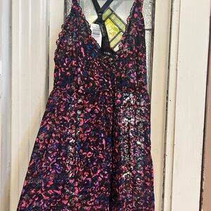 Floral Lace with Cross Back Lingerie